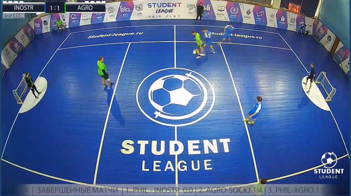 STUDENT LEAGUE - 2X15 MINS